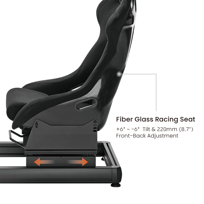 LRS08 Aluminium Racing Cockpit (LRS08-BS01) product photo