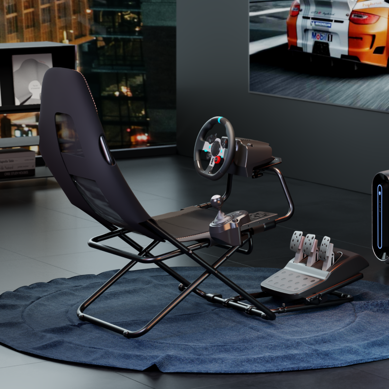 LRS13 Foldable Racing Simulator Cockpit (LRS13-BS01) product photo