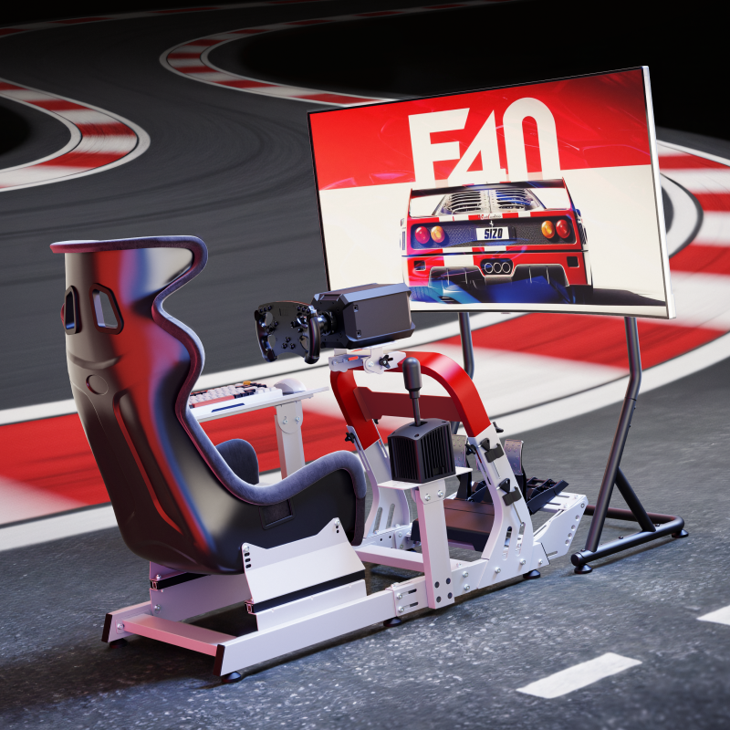 LRS18 Premium Racing Cockpit — Pineapple Fabric (LRS18-BS01) product photo